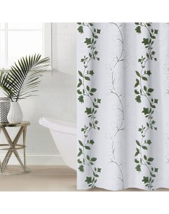 Штора для ванны «Вьюнок», 180×180 см, EVA Доляна