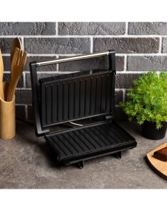 Электрогриль Luazon LEG-701, 1000 Вт, антипригарное покрытие, 23х15 см Luazon home