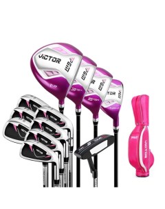 Набор клюшек для гольфа Victor, 12 шт., для девушек, сумка в комплекте Pgm