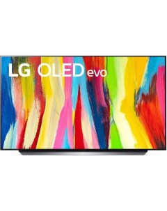 Телевизор LG OLED48C2RLA, 48", 3840×2160, OLED, DVB-T2/C/S2, HDMIх4, USBх3, Smart TV, черный Lg