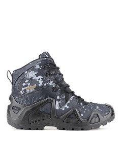 Ботинки треккинговые 173, демисезонные, черный камуфляж, размер 40 Elkland
