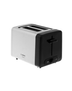 Тостер Bosch TAT4P420, 970 Вт, 6 режимов прожарки, 2 тоста, серебристо-чёрный