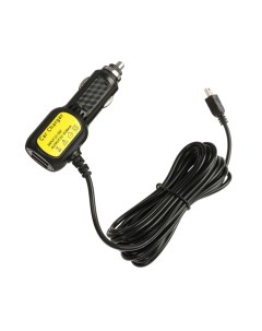 Зарядное устройство Cartage, mini USB, 2 USB 3,4 А, 5 В, провод 3,5 м