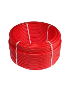 Труба из полиэтилена VALFEX, PERT, d=16×2 мм, бухта 160 м, для теплого пола, красная Valfex