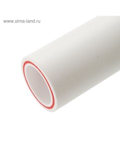 Труба полипропиленовая VALFEX, армированная стекловолокном, d=40×5.5 мм, SDR=7.4, PN20, 4 м Valfex