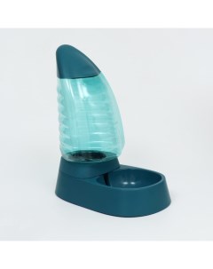 Автопоилка 3.1 л, 31.5×16.5×36.5 см, зелёная Пижон