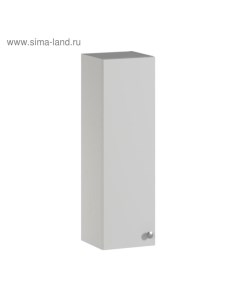 Шкаф навесной для ванной комнаты, две полки,  24 х 24 х 80 см Клик мебель