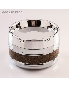 Пепельница для дома бездымная «Ледук», для сигарет и стиков, 9×9×6 см Сима-ленд