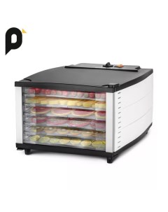 Сушилка для овощей и фруктов Kitfort КТ-1969, 00 Вт, 6 ярусов, регулировка t°, чёрная