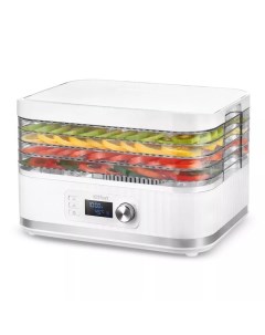 Сушилка для овощей и фруктов Kitfort КТ-1959, 450 Вт, 5 ярусов, таймер, белая