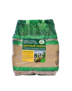Семена газонной травы "Зеленый уголок","Дачный", 1,5 кг Сортсемовощ