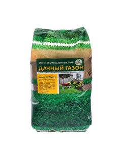 Семена газонной травы "Зеленый уголок","Дачный", 2,5 кг Сортсемовощ