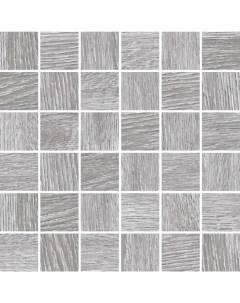 Мозаика напольная Woodhouse, 300×300 мм, цвет серый Cersanit