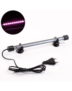 Светильник подводный,, 26 см, 3.5 Вт, розовый Jingye