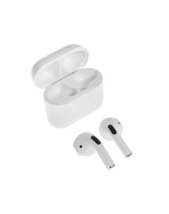 Наушники BYZ i20, беспроводные, вкладыши, микрофон, с шумоподавлением, ВТ 5.0, 180 мАч, белые Byz