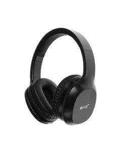 Наушники BYZ B53, беспроводные, полноразмерные, ВТ 5.0, 400 мАч, чёрные Byz