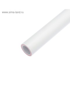 Труба полипропиленовая VALFEX, армированная стекловолокном, d=40×5.5 мм, SDR=7.4, PN20, 2 м Valfex