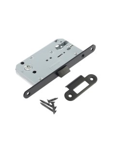 Защелка врезная под цилиндр ZLK3BL, цвет черный, пластиковый язычок Lockland