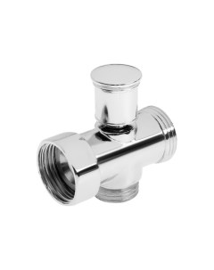 Дивертор ZEIN Z746, для смесителя, корпус цинк, переключатель латунь, пружинный, цвет хром Zein