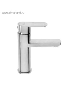 Смеситель для раковины Accoona A96205, однорычажный, нержавеющая сталь, с гайкой, хром