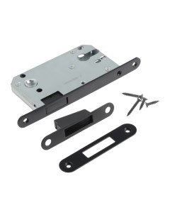 Защелка врезная магнитная ZLK6BL, под цилиндр, цвет черный Lockland