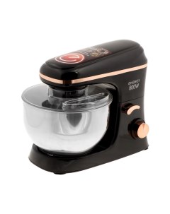 Миксер ENERGY EN-265, планетарный, 800 Вт, 5 л, 5 скоростей, черный Energy