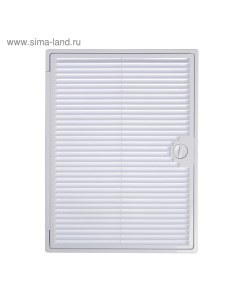 Люк ревизионный 3040 ДФ, 300×400 мм, с вентиляционной решеткой Эра