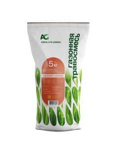 Газонная травосмесь Абсолют Солнце, 5 кг Absolute green