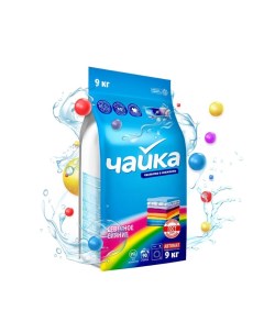 Стиральный порошок, «Северное сияние», автомат, для цветного белья, 9 кг Chayka