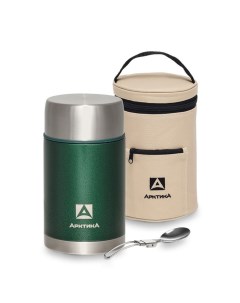 Термос для еды «», 306, 1 л, в чехле, с ложкой, сохраняет тепло 16 ч Арктика