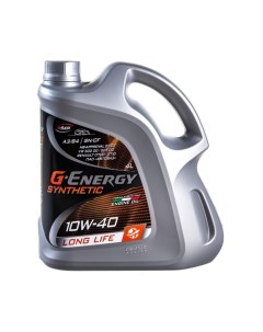 Масло моторное G-Energy Synthetic Long Life 10W-40, 4 л G-energy