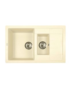 Мойка ZORG Luka 78-2 слоновая кость Zorg