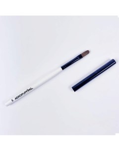 Кисть овальная из соболя для геля и акригеля №5 Aeropuffing