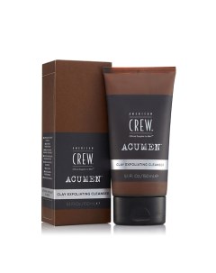 Глина для лица отшелушивающая очищающая Acumen Clay Exfoliating Cleanser American crew