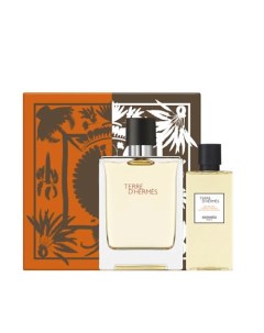 HERMES Набор Terre D'Hermes: Туалетная вода + Парфюмированный гель для душа