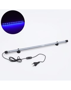 Светильник подводный с переключателем,, 56 см, 6 Вт, голубой Jingye