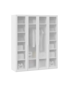 Шкаф ТриЯ Порто СМ-393.07.114 с 4 стеклянными дверями Трия