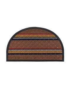 Коврик грязезащитный ComeForte Уют Мультиколор полукруглый 45x75 Comeforte