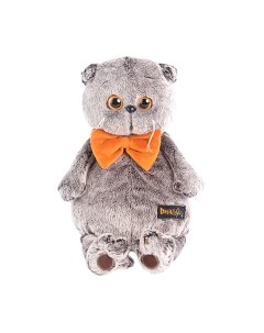 Мягкая игрушка Budi Basa Басик в рыжем бархатном банте / Ks19-031 Budi basa