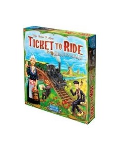 Дополнение к настольной игре Мир Хобби Ticket to Ride. Нидерланды / 915916 Мир хобби