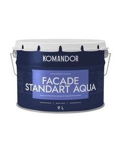 Краска Facade Standard Aqua База А Командор