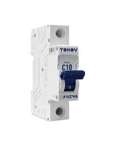 Выключатель автоматический 1П 10А 6кА C / TKE-PZ60-MCBI-1-10-C Tokov electric