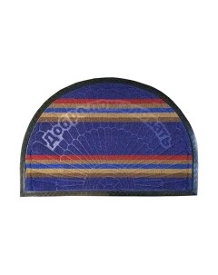 Коврик грязезащитный ComeForte Уют Мультиколор полукруглый 40x60 Comeforte