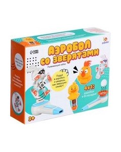 Развивающий игровой набор IQ Аэробол со зверятами / 10361418 Zabiaka