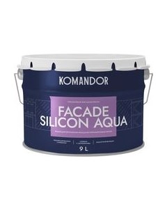 Краска Facade Silcon Aqua База А Командор