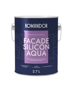 Краска Facade Silcon Aqua База А Командор