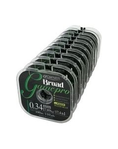 Леска монофильная Owner Broad Game Pro blue 100м 0.16мм 1.75кг / 56034-016