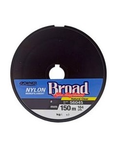 Леска монофильная Owner Broad 150м 0.16мм 2.7кг / 56045-016