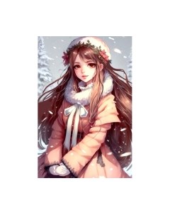 Набор алмазной вышивки Школа талантов Снежная красавица / 9605311