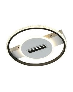 Потолочный светильник Estares Mond 60W 5DL 2RL-APP-410x60-BLACK/WHITE/CRYSTAL-220-IP20